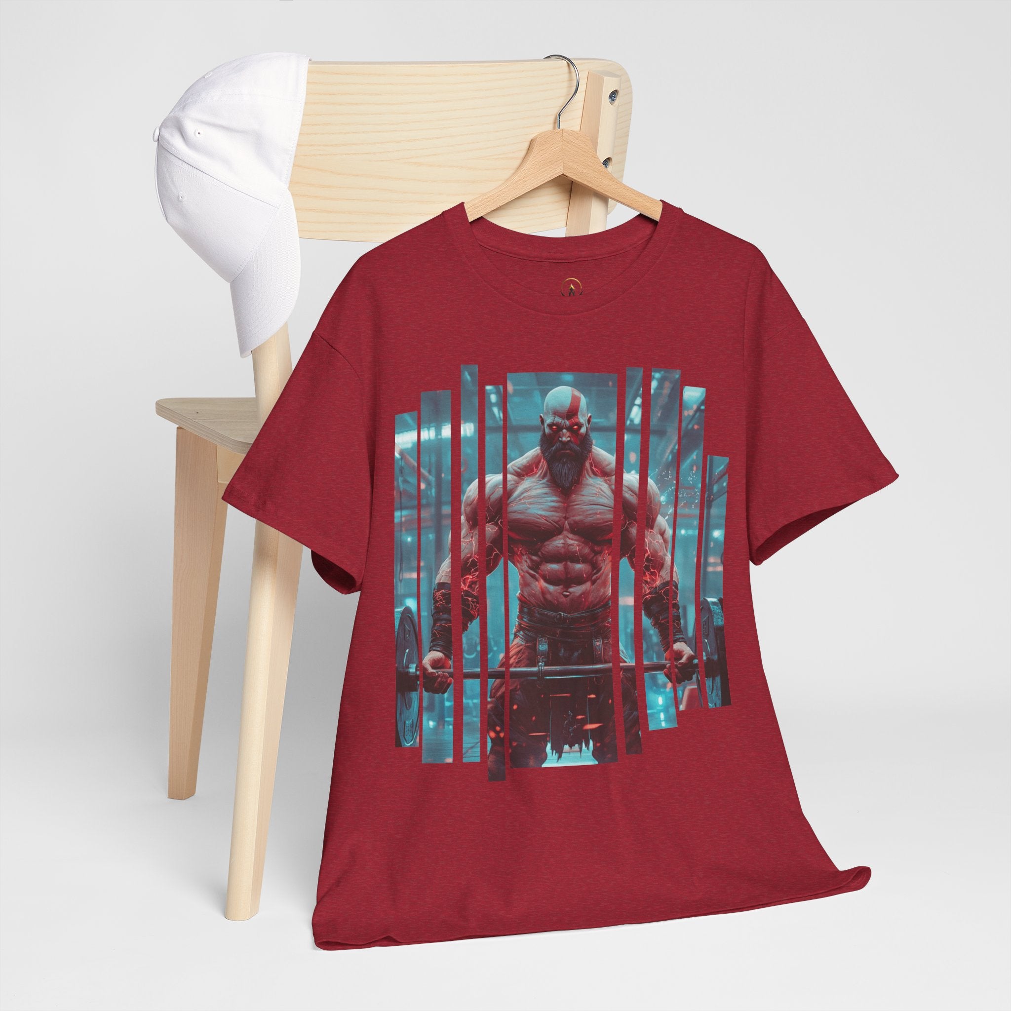 Kratos | Body Building Boss | Unisex Heavy Cotton Tee