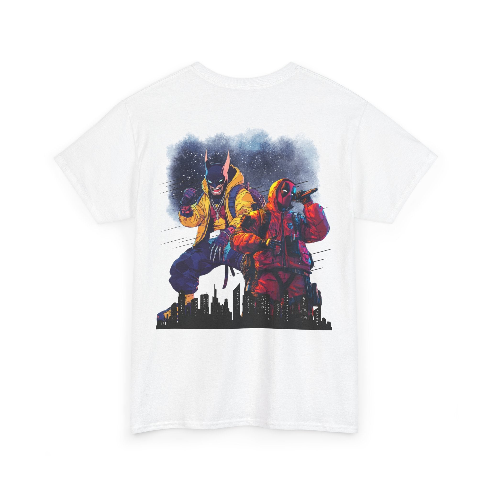 DP & Wolvie (Rap City) | Hip Hop Heroes | Unisex Heavy Cotton Tee