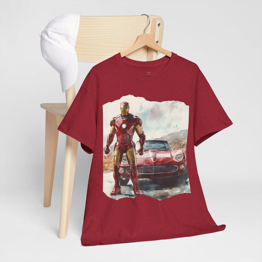 Ironman | Chic Car Crusaders | Unisex Heavy Cotton Tee