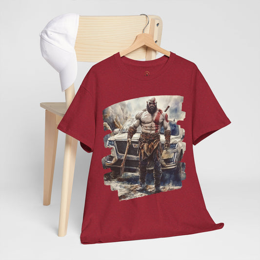 Kratos | Chic Car Crusaders | Unisex Heavy Cotton Tee