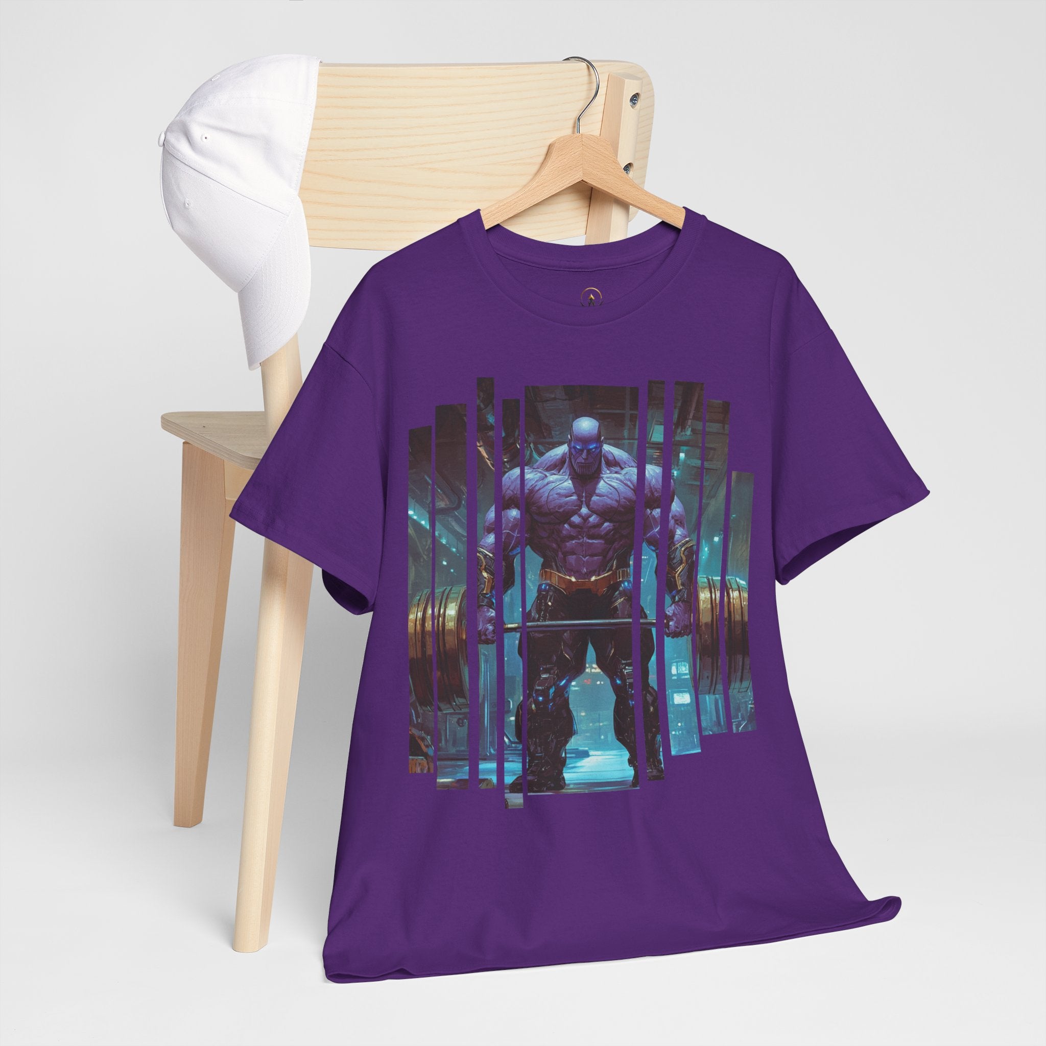 Thanos | Body Building Boss | Unisex Heavy Cotton Tee