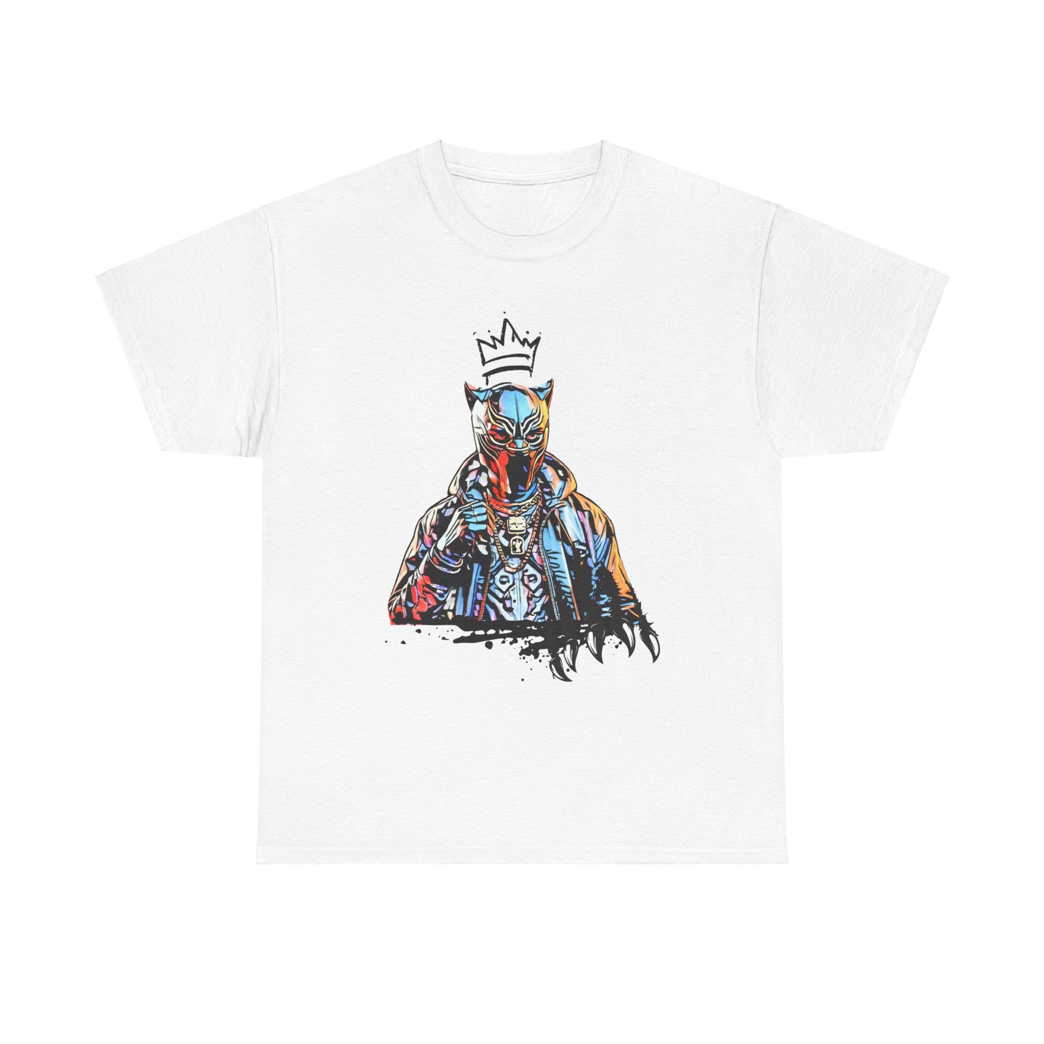 OG Panther | Hip Hop Hero | Black Panther Graffiti | Unisex Heavy Cotton Tee