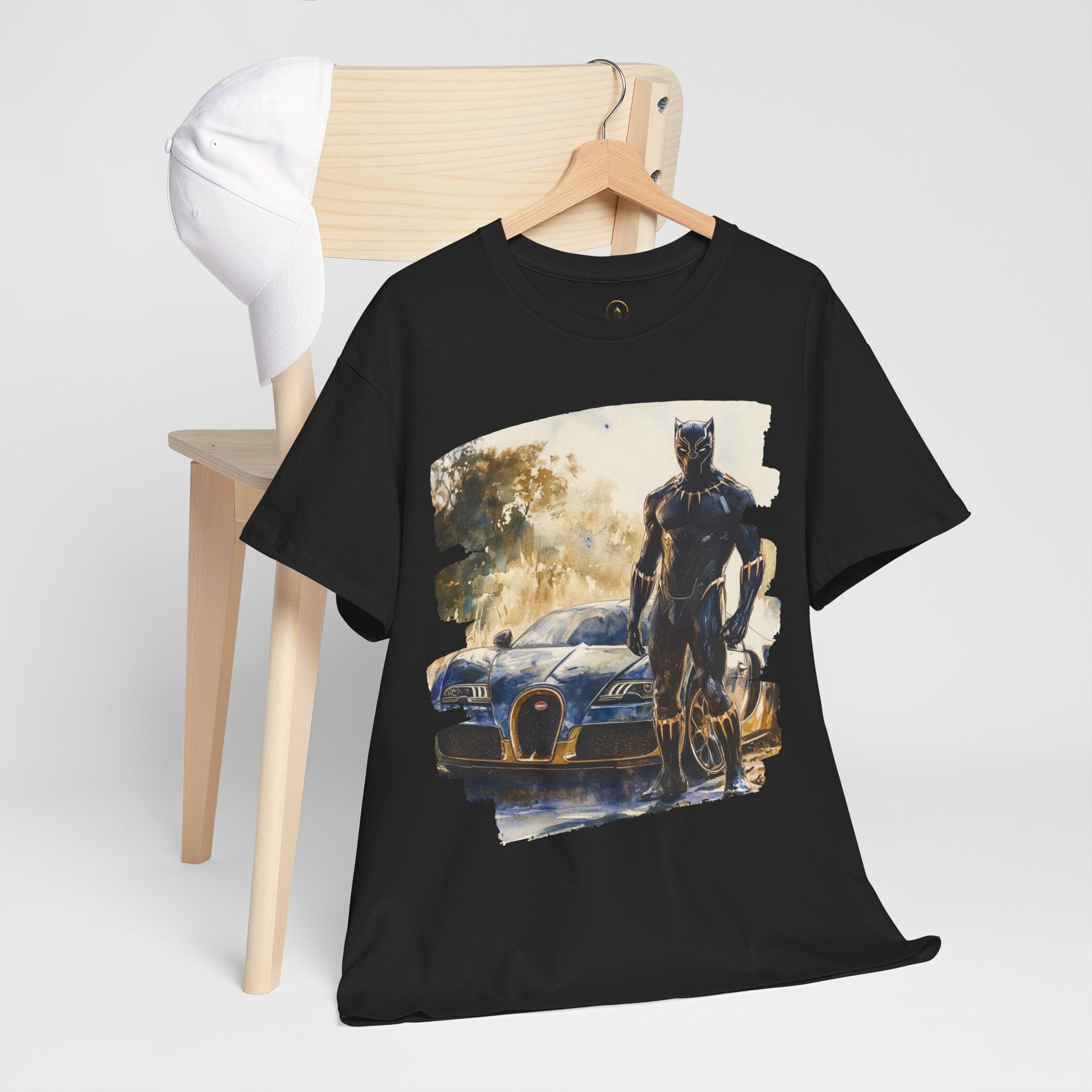 Black Panther | Chic Car Crusaders | Unisex Heavy Cotton Tee