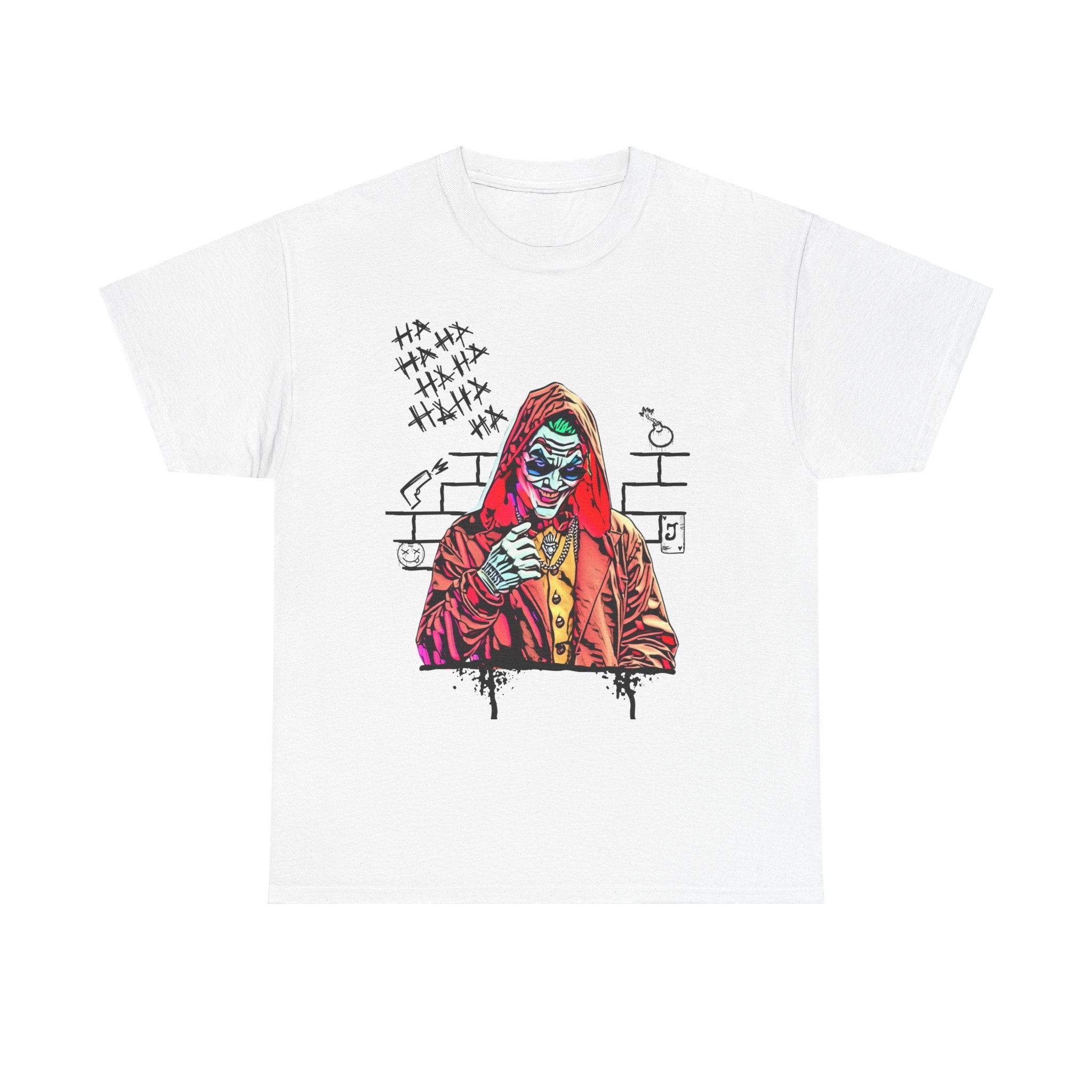 Goker | Hip Hop Hero | Joker Graffiti | Unisex Heavy Cotton Tee