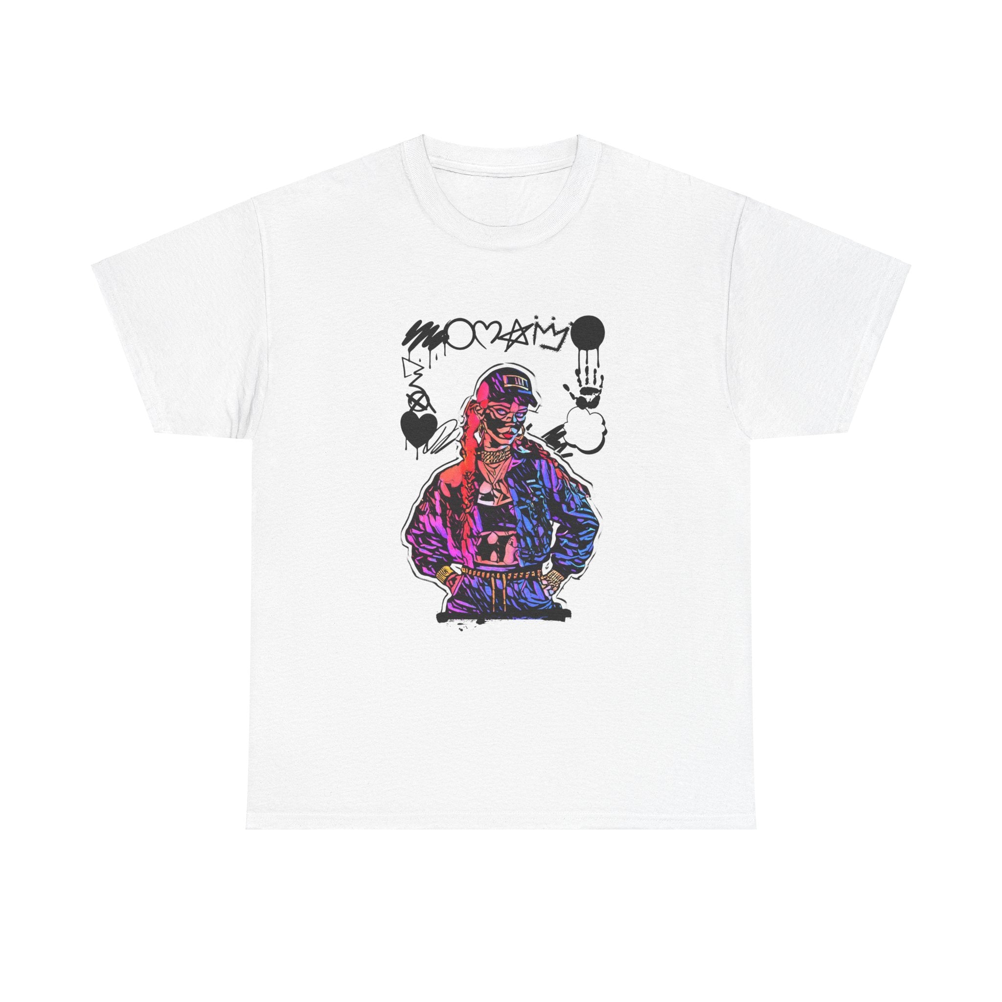 Black Widow G | Hip Hop Hero | Graffiti | Unisex Heavy Cotton Tee