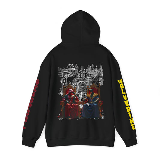 Deadpool & Wolverine | Royal Rebels | Unisex Heavy Blend™ Hoodie