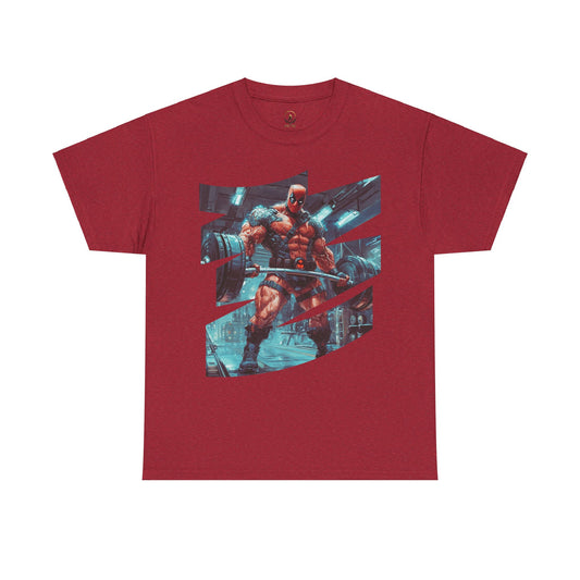 Deadpool | Body Building Boss | Unisex Heavy Cotton Tee